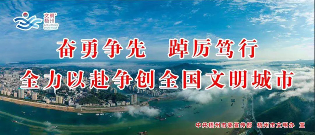 全國文明城市，我要創(chuàng)！我是梧州人，我行動