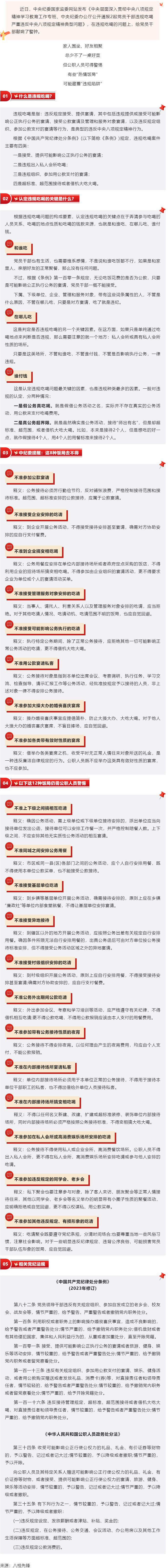 中央明確公職人員違規(guī)吃喝認定標準！.png